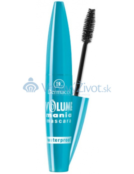 Dermacol Volume Mania Waterproof Mascara 9ml - Black