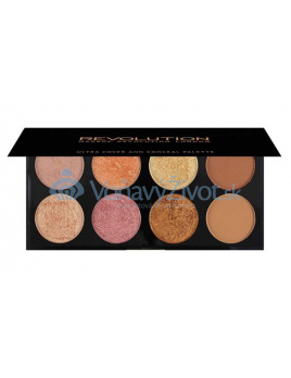 Makeup Revolution London Ultra Blush Palette 13g - Golden Sugar 2 Rose Gold