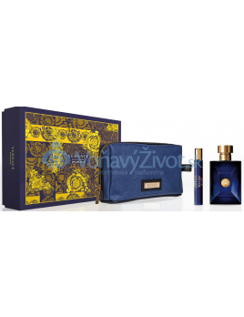 Versace Dylan Blue Pour Homme M EDT 100ml + EDT 10ml + kosmetická taška
