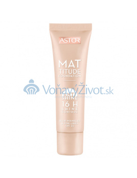 Astor Mattitude Anti Shine Foundation SPF22 30ml - 101 Rosé Ivory