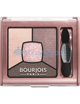 Bourjois Paris Smoky Stories Quad Eyeshadow Palette 3,2g - 02 Over Rose