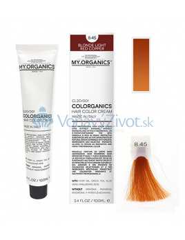 MY.ORGANICS Colorganics 100ml - 8.45 Blonde Light Red Copper