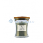 WoodWick Mint Leaves & Oak vonná svíčka s dřevěným knotem 453,6 g