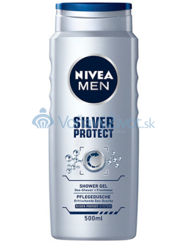 Nivea Men Silver Protect Shower Gel 500ml