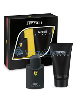 Ferrari Scuderia Black M EDT 75ml + SG 150ml SET