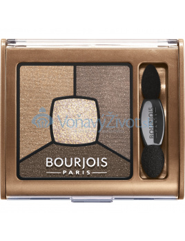 Bourjois Paris Smoky Stories Quad Eyeshadow Palette 3,2g - 06 Upside Brown