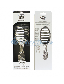 Wet Brush Speed Dry Metallic Marble kartáč na vlasy Onyx