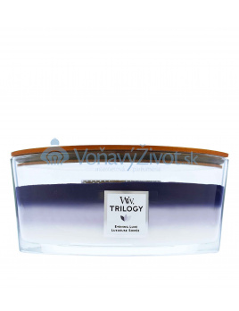 WoodWick Trilogy Evening Luxe vonná svíčka s dřevěným knotem 453,6 g
