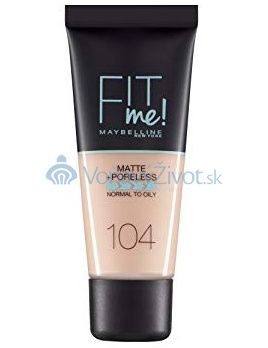Maybelline Fit Me! Matte + Poreless 30ml - 104 Soft Ivory