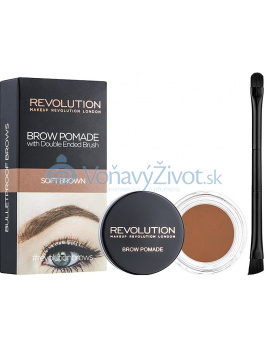 Makeup Revolution London Brow Pomade 2,5g - Soft Brown