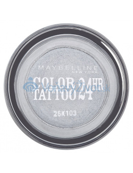 Maybelline Eyestudio Color Tattoo 24HR 4g - 50 Eternal Silver