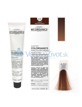 MY.ORGANICS Colorganics 100ml - 6.52 Light Mahogany