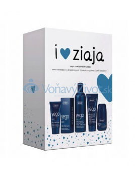 Ziaja Men dárková sada (sprchový gél 3v1 300ml + hydratační krém SPF6 50ml + balzám po holení 75ml + antiperspirant 60ml)