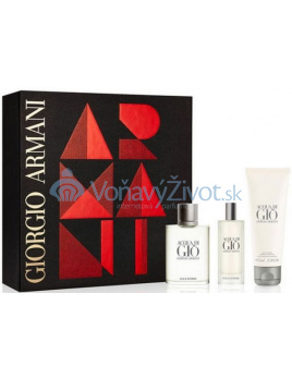 Giorgio Armani Acqua di Gio Pour Homme M EDT 100ml + EDT 15ml + SG 75ml