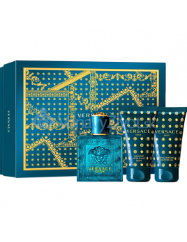 Versace Eros M EDT 50ml + SG 50ml + ASB 50ml