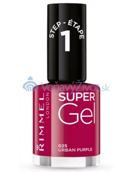 Rimmel London Super Gel 12ml - 025 Urban Purple