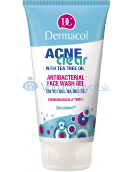 Dermacol AcneClear Antibacterial Face Wash Gel 150ml W