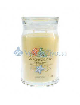 Yankee Candle Christmas Cookie signature svíčka velká 567 g