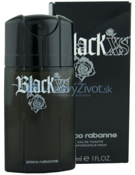 Paco Rabanne Black XS Toaletná voda 50ml M