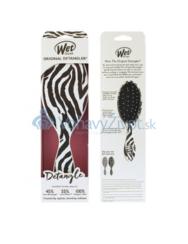 Wet Brush Original Detangler Safari kartáč na vlasy Dark Grey Leopard