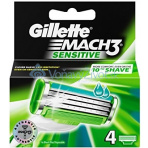Gillette Mach3 Sensitive 4ks