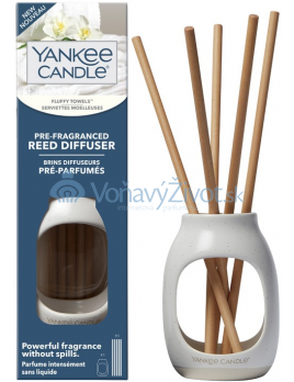 Yankee Candle Pre-Fragranced Reed Diffuser Fluffy Towels