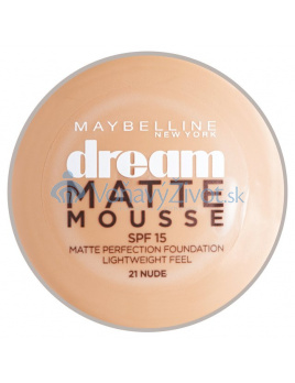 Maybelline Dream Matte Mousse SPF15 18ml - 21 Nude