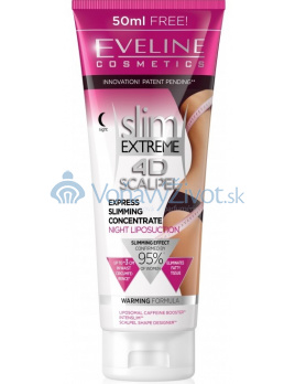 Eveline Slim Extreme 4D Scalpel Express Slimming Concentrate Night Liposuction 250ml