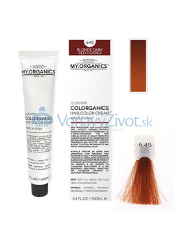 MY.ORGANICS Colorganics 100ml - 6.45 Blonde Dark Red Copper