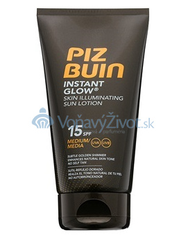 PIZ BUIN Instant Glow Skin Illuminating Sun Lotion SPF 15 150ml