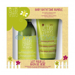 Little Green Baby Bathtime Bundle dárková sada (šampon a sprchový gél pro miminka 240ml + výživné tělové mlieko pro miminka 180ml)