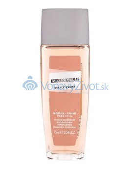 Enrique Iglesias Deeply Yours Woman Parfum Deodorant W 75ml