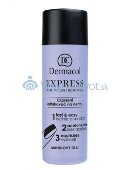 Dermacol Express Nail Polish Remover 120ml W