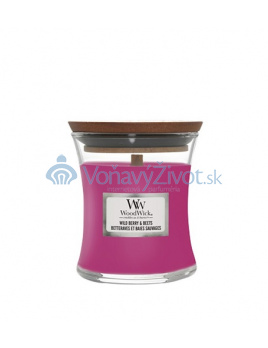 WoodWick Wild Berry & Beets vonná svíčka s dřevěným knotem 453,6 g