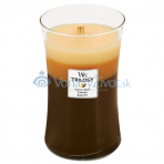 WoodWick Trilogy Vannila Bean, Caramel, Biscotti 609,5g