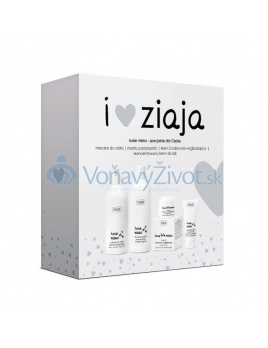 Ziaja Goat's Milk dárková sada (krémové sprchové mydlo 500ml + tělové mlieko 400ml + denní pleťová péče 50ml + krém na ruce 50ml)