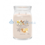 Yankee Candle Vanilla Creme Brulee signature svíčka velká 567 g
