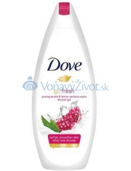 Dove Go Fresh Pomegranate & Lemon Verbena Scent Shower Gel 250ml