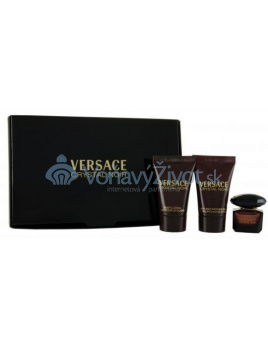 Versace Crystal Noir W EDT 5ml + BL 25ml + SG 25ml