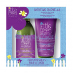 Little Green Kids Bathtime Essentials dárková sada (šampon a sprchový gél 240ml + výživné tělové mlieko 180ml)