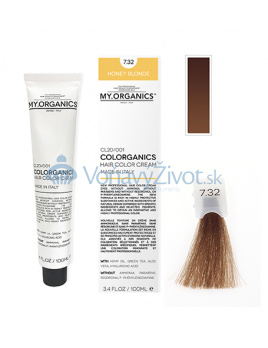 MY.ORGANICS Colorganics 100ml - 7.32 Honey Blonde