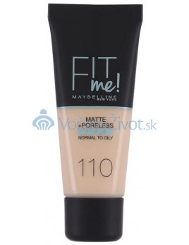 Maybelline Fit Me! Matte + Poreless 30ml - 110 Porcelain