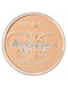 Rimmel London Stay Matte Pressed Powder 14g - 006 Warm Beige