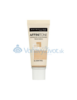 Maybelline Affinitone hydratační make-up 02 Light Porcelain 30ml