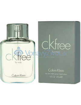 Calvin Klein Free Toaletná voda 30ml M