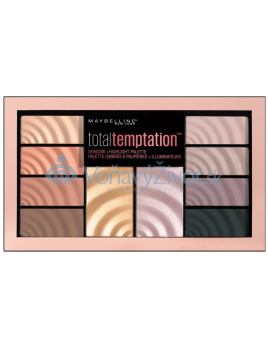 Maybelline Total Temptation Shadow + Highlight Palette 12g