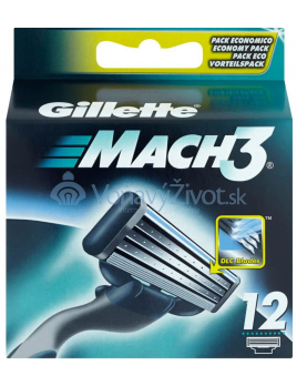 Gillette Mach 3 12ks
