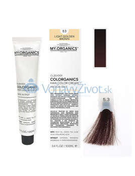 MY.ORGANICS Colorganics 100ml - 5.3 Light Golden Brown