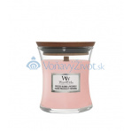 WoodWick Pressed Blooms & Patchouli vonná svíčka s dřevěným knotem 453,6 g