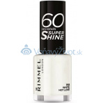 Rimmel London 60 Seconds Super Shine Nail Polish 8ml - 703 White Hot Love